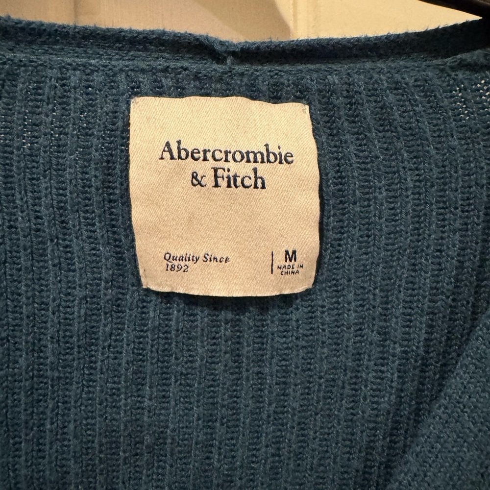 Abercrombie & Fitch puff sleeve cardigan - Picture 3 of 8